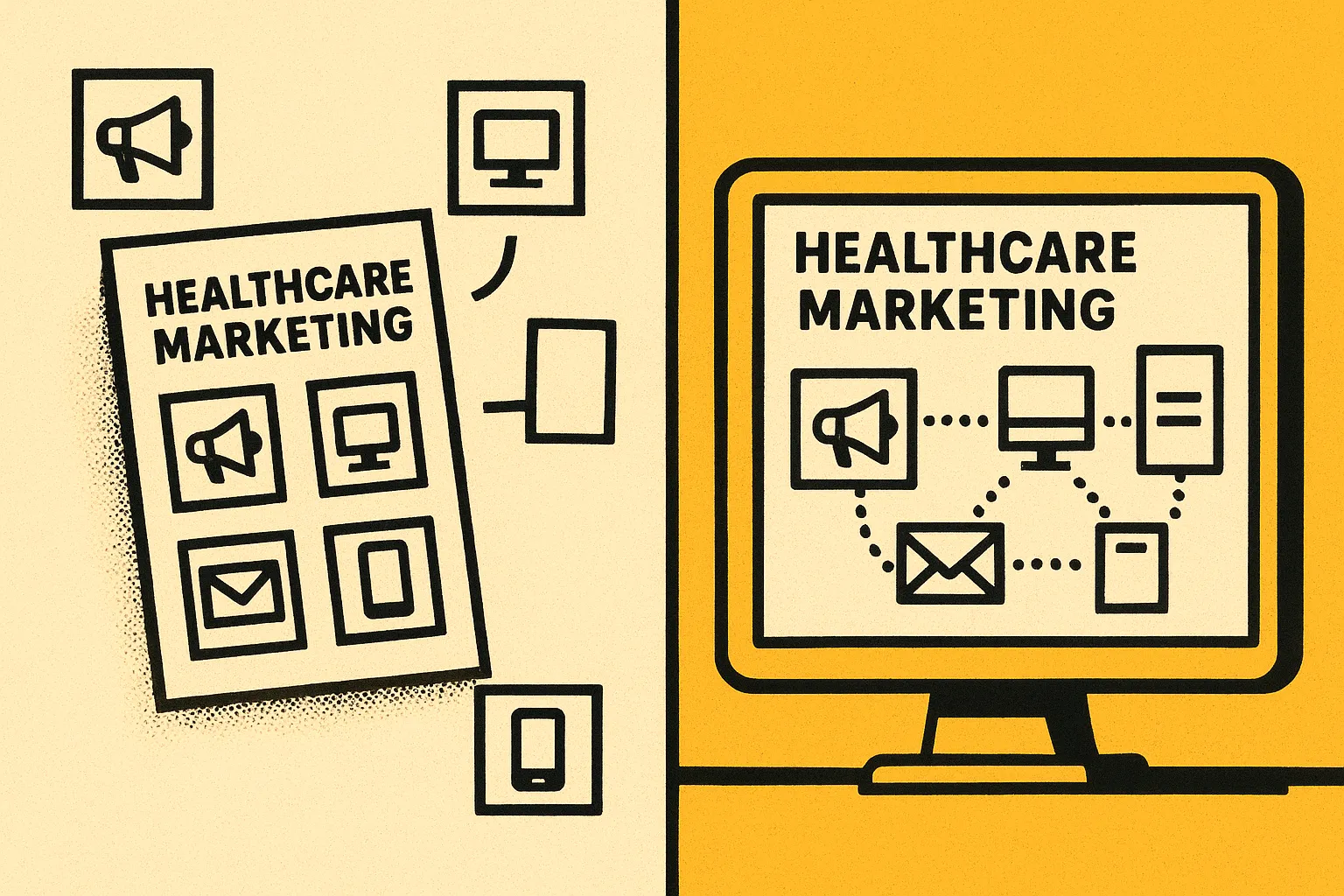 Fractional CMO vs marketing agency for healthcare practices